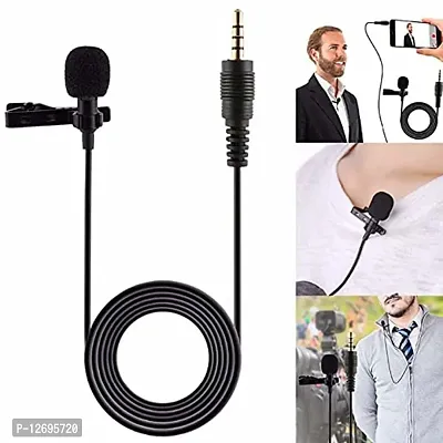Mobfest Clip Microphone For | Collar Mike for Voice Recording | Lapel Mic Mobile Microphone Microphone-thumb3