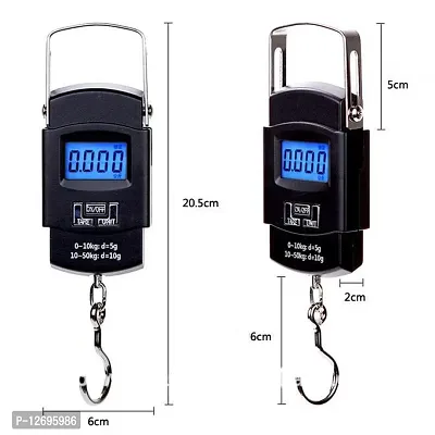 MobFest Mini Portable Pocket Digital Electronic 0.1 g To 50 Kg For Measuring / Weighing Scale-thumb5