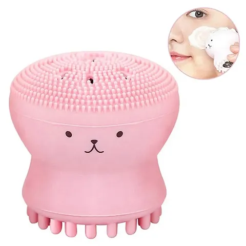 MobFest? Super Soft Silicone Face Wash Cleanser Brush Massage Exfoliate Facial Cleansing Octopus Face Washing Brush