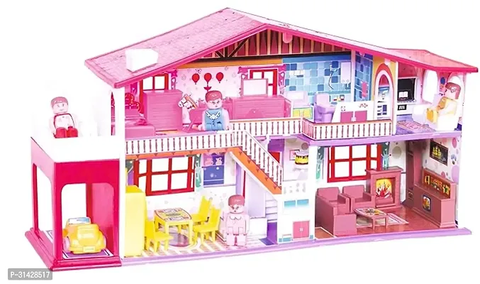 Dollhouse (50 pcs) Play Set for Girls-thumb0