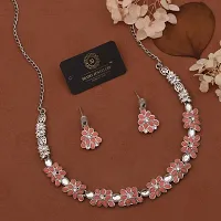 Traditional Silver Plated Jewellery Set For Women-thumb2