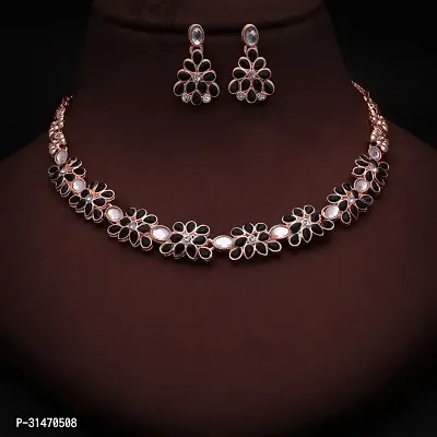 Traditional Silver Plated Jewellery Set For Women