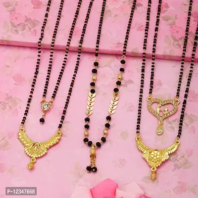 New Stylish Pack Of 5 Combo Women Mangalsutra Set