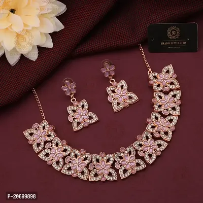 Stylish Brass Jewellery Set For Women