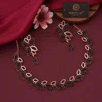 Stylish Brass Jewellery Set For Women-thumb2