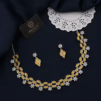 Stylish Brass Jewellery Set For Women-thumb2