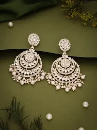 Combo Of 1 Choker Set With Earrings And Maang Tikka Set For Women-thumb2