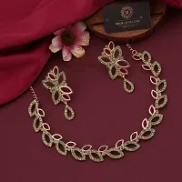 Stylish Brass Jewellery Set For Women-thumb1