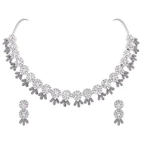 Traditional Silver Plated Jewellery Set For Women-thumb3