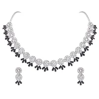 Traditional Silver Plated Jewellery Set For Women-thumb3