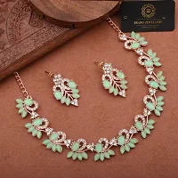 Stylish Brass Jewellery Set For Women-thumb1