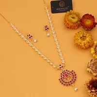 Stylish Brass Jewellery Set For Women-thumb3
