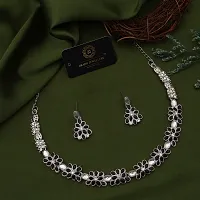 Traditional Silver Plated Jewellery Set For Women-thumb3