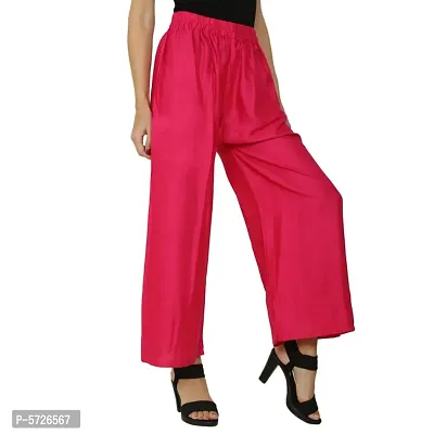 Women's Wear Palazzo in Pink Color-thumb4