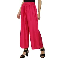 Women's Wear Palazzo in Pink Color-thumb4