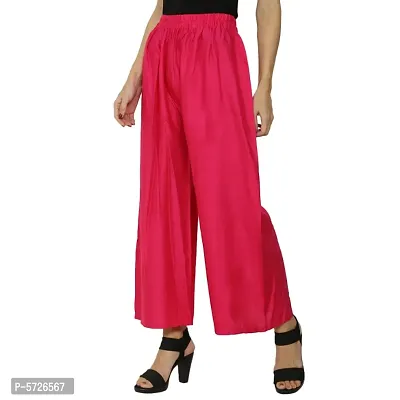 Women's Wear Palazzo in Pink Color-thumb5