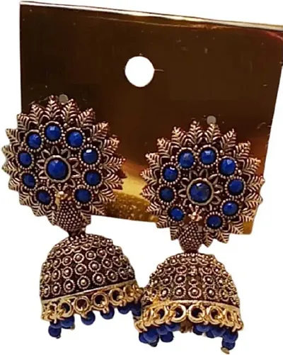 Trendy Alloy Pearl Jhumkas For Women
