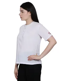 Cotton Jersey Casual Regular Tshirt for Women-thumb2