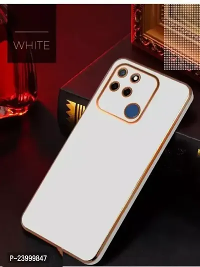 Premium Quality Realme Narzo 50A White Back Cover