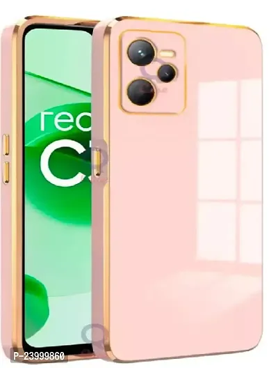 Premium Quality Realme C35 Pink Back Cover