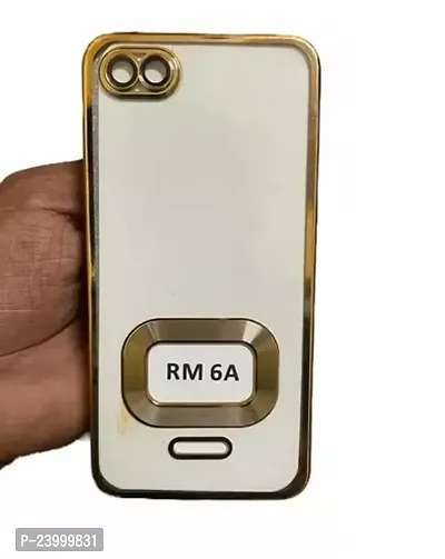 Premium Quality Redmi 6A 6D Hd Golden Back Cover