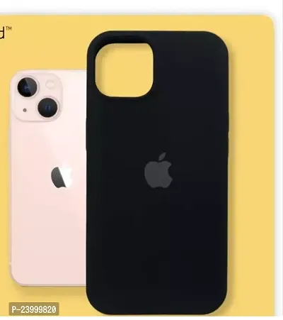 Premium Quality Iphone 13 Black Back Cover-thumb0