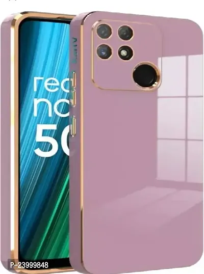 Premium Quality Realme Narzo 50A Purple Back Cover