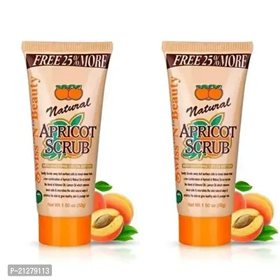 NATURAL APRICOT FACE SCRUB PACK OF 2