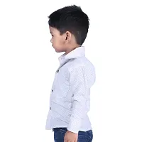 Mini Lily Pure Cotton Casual Shirt For Baby Boys | White | 2-3 Years | KIDS00115-thumb1