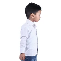 Mini Lily Pure Cotton Casual Shirt For Baby Boys | White | 2-3 Years | KIDS00115-thumb2