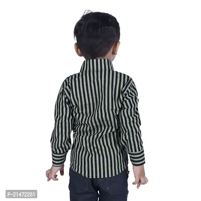 Mini Lily Pure Cotton Casual Shirt For Baby Boys | Black | 2-3 Years | KIDS00131-thumb4