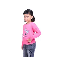 Mini Lily Cotton Blended Sweatshirt For Girls | Pink | 7-8 Years | KIDS00281-thumb3