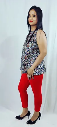 Summer Casual Stylish Sleeveless and Soft Pure Kalamkari Cotton Tops for Woman and Girls Ethnic wear-thumb3