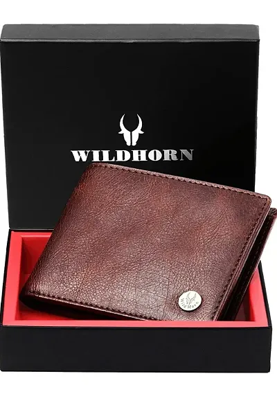 Stylish Artificial Leather Solid Wallet For Men