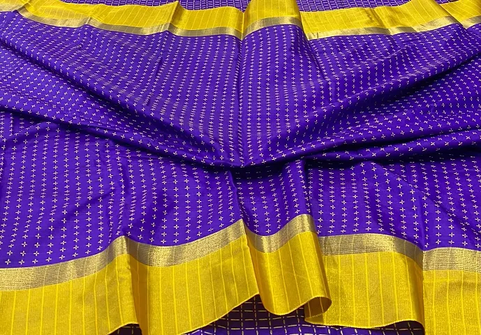 Classic Art Silk Saree with Blouse Piece for Women