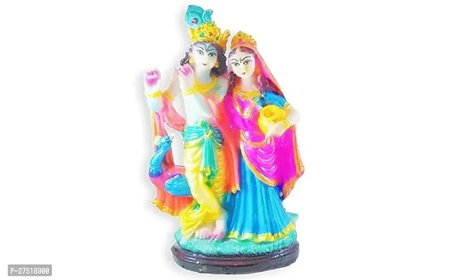 Radha Krishna Murti Marble For Home Temple, Car Dashboard And Pooja Room