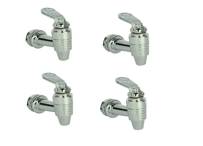 Generic RO Water Purifier TAP (Chrome Plated Silver) Compatible with All RO Water Purifiers Pack of 04