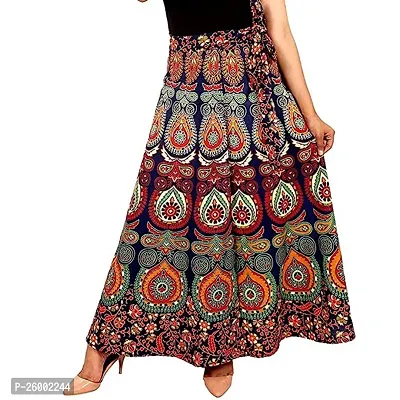 Stylish Women Cotton Knee Length Skirt