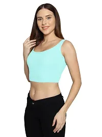 Fasska Stylish Short Crop top Sleeveless Women's Tank top-thumb4