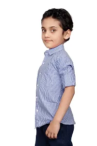 Roshni Fashion Stylish Lining Kids Boy's Shirt-thumb2