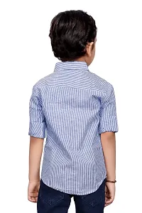 Roshni Fashion Stylish Lining Kids Boy's Shirt-thumb1