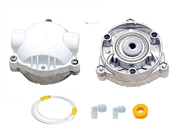 Ro Booster Pump Head White For Ro Water Purifier Pump, Works With All Ro Booster Motors 75 Gpd, 100 Gpd, Ro Motor Pump Head, Ro Motor Pump Head Parts