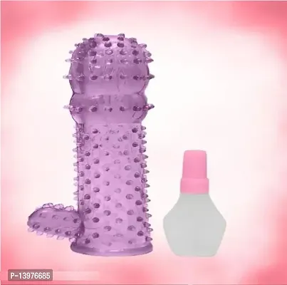 Crystal Extra Big Dotted Condom with lob-thumb0