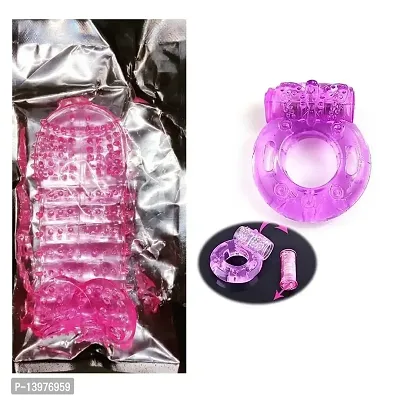 crystal condom and vibrating ring-thumb0