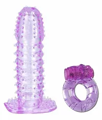 crystal condom and vibrating ring-thumb1