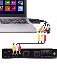 USB 2.0 Easycap Audio and Video Capturing Device Directly from TV Dc60 Tv DVD VHS Video Adapter Capture Card Audio Av Capture Support Windows Xp/7/Vista With Attach Setup Link-thumb1