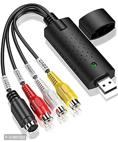 USB 2.0 Easycap Audio and Video Capturing Device Directly from TV Dc60 Tv DVD VHS Video Adapter Capture Card Audio Av Capture Support Windows Xp/7/Vista With Attach Setup Link-thumb4