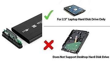 pritimo Sata CAsing-Black External 2.5 Hard Disk Drive for Laptop - Multi Color-thumb2