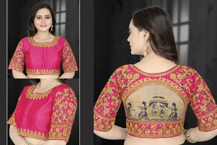 Fancy Banglori Silk Blouses for Women