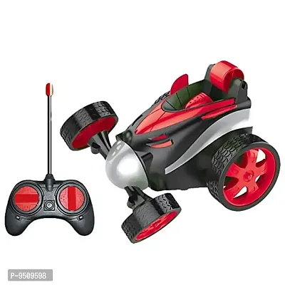Best rechargeable remote control mini stunt car for kids radio control electric racing car,(Multi color)-thumb0